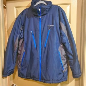 Men's Navy Columbia Jacket